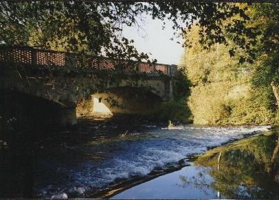 le pont Br&eacute;ville, sur la Saulx